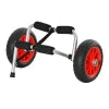 Carrello per Kayak Pieghevole Pneumatici 25cm Adatto a Tutte le Superfici TF4A32-006TF4