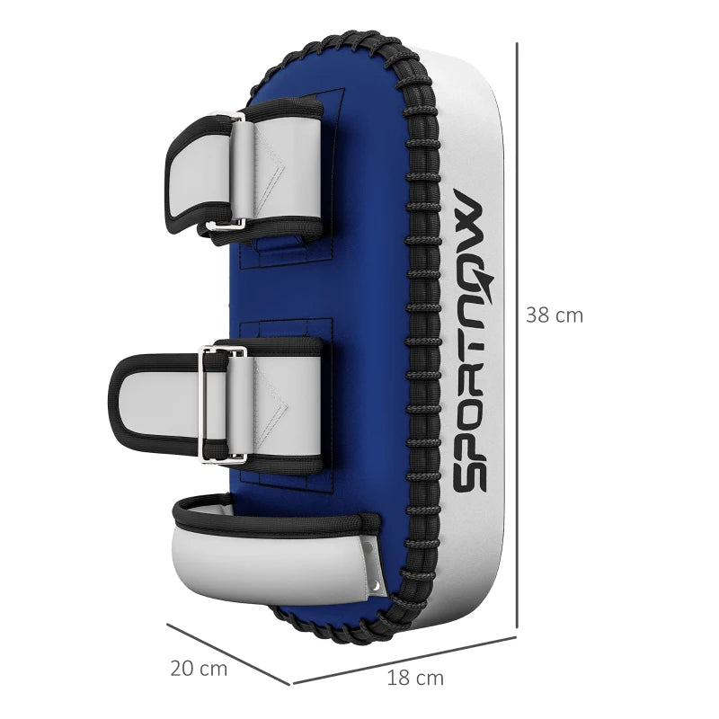 Colpitore Boxe e Muay Thai Imbottito per Braccio, in PU e EPE, 38x20x18 cm, Blu GT5A91-312V00BUGT5