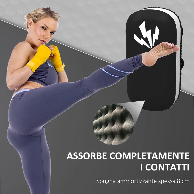 Colpitore Boxe e Muay Thai Imbottito per Braccio, in PU e EPE, 38x20x18 cm, Nero MK6A91-312V00BKMK6