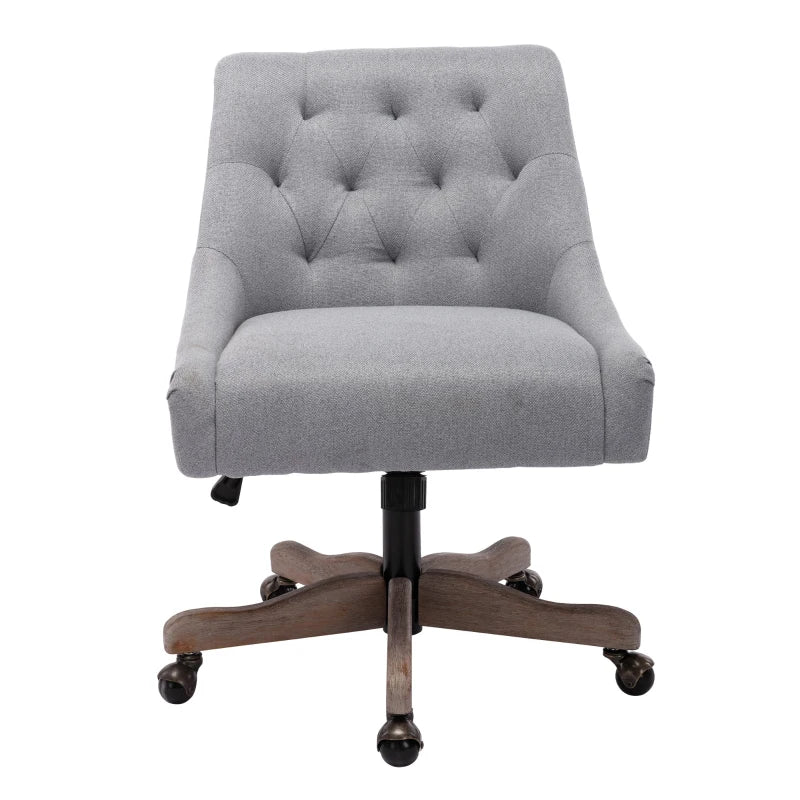 Poltrona Girevole Moderna e Confortevole per Salotto e Ufficio - Design Elegante con Materiali di Alta Qualità, Grigio RF7F-GOM-W1880128028RF7