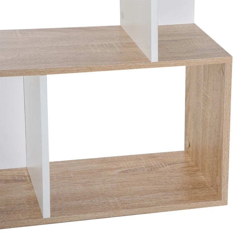 Libreria di Design Scaffale Ufficio Legno Moderna 4 Ripiani 60×24×148cm TY9833-451TY9